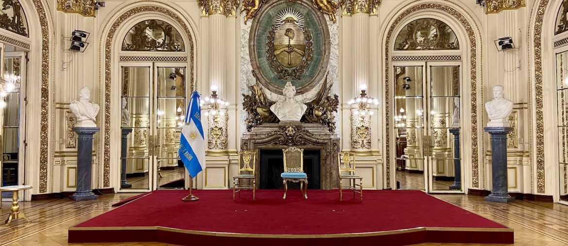 Visite a Casa Rosada - o palácio presidencial