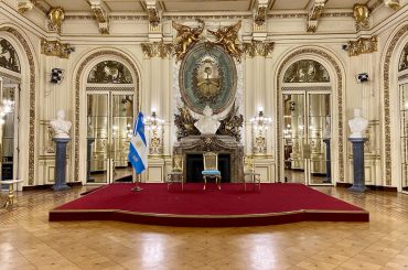 Visite a Casa Rosada - o palácio presidencial