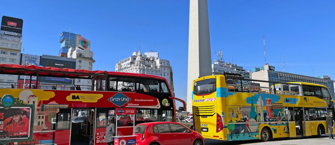 ônibus turístico de Buenos Aires