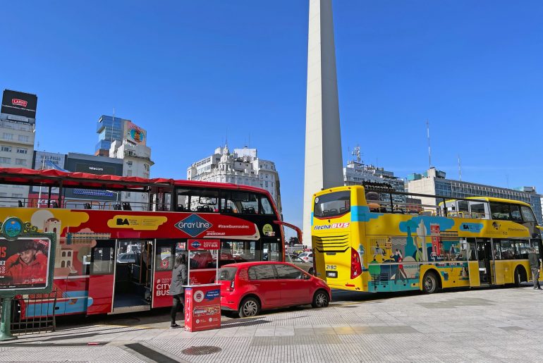 ônibus turístico de Buenos Aires